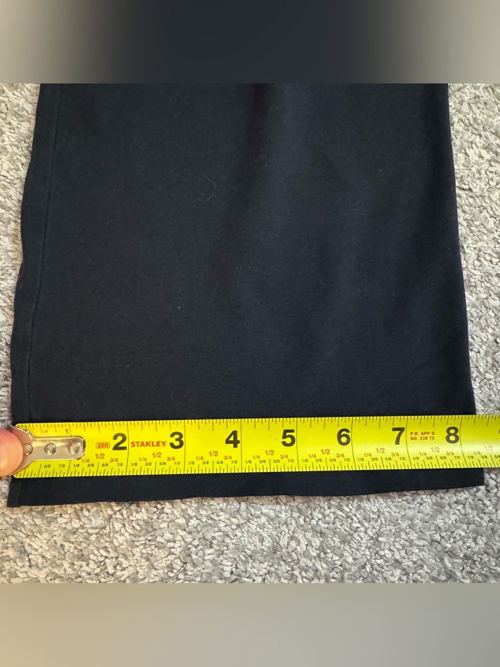 Hollister Navy Blue Women's Size XS Low Rise Flare Logo 28 x 31 Sweatpants - Picture 10 of 12